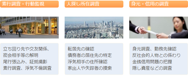 主な調査業務
